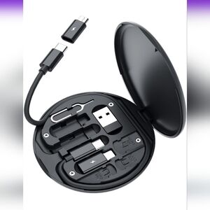 Multi-Functional Data Cable Storage Case, Portable Charging Cord Organizer